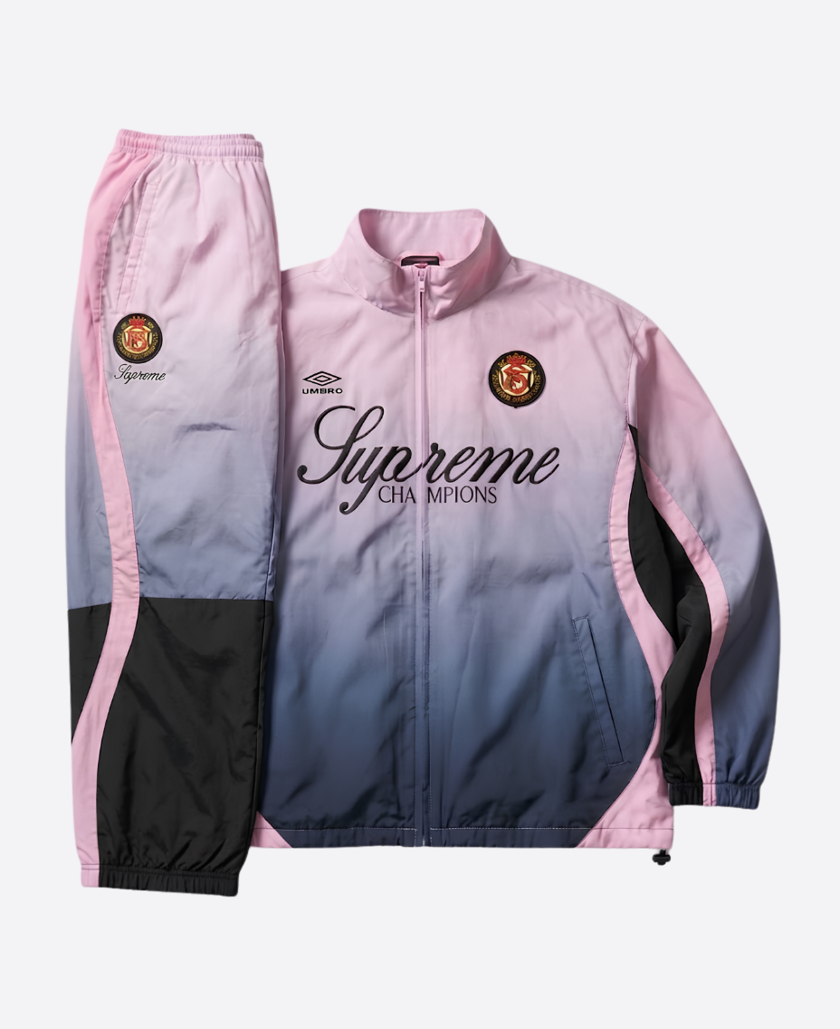 Ensemble dégradé rose retro