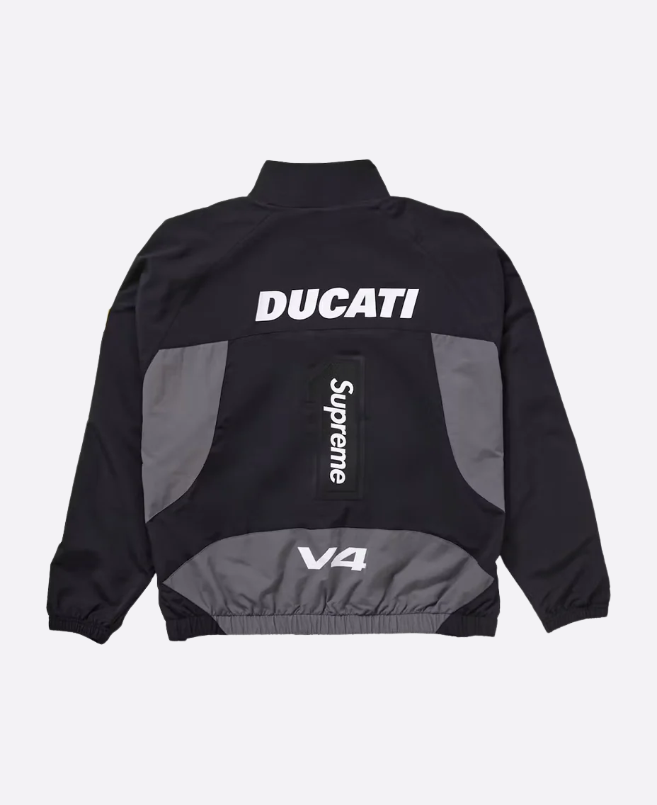 Veste Track Racing Rétro – Noire