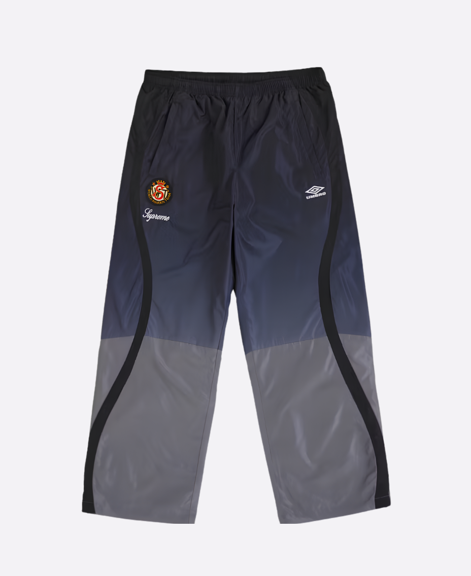 Pantalon de Survêtement noir Rétro Bicolore
